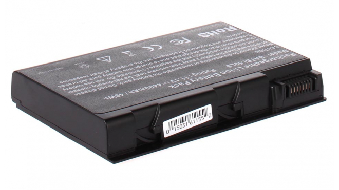 Аккумуляторная батарея для ноутбука Acer Aspire 3651. Артикул 11-1118.Емкость (mAh): 4400. Напряжение (V): 11,1