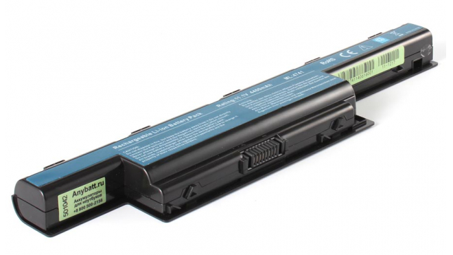 Аккумуляторная батарея AS10D71 для ноутбуков Gateway. Артикул 11-1217.Емкость (mAh): 4400. Напряжение (V): 10,8