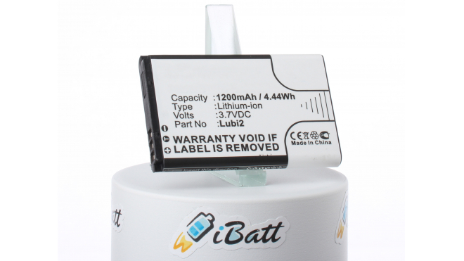 Аккумуляторная батарея iBatt iB-M2034 для телефонов, смартфонов WINNERЕмкость (mAh): 1200. Напряжение (V): 3,7