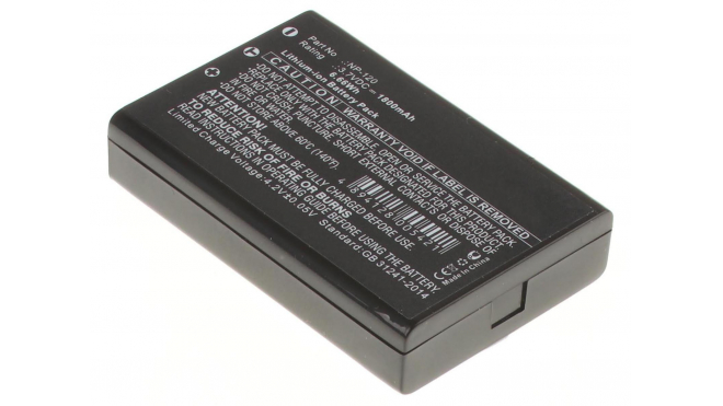 Аккумуляторная батарея NP-120 для фотоаппаратов и видеокамер Kyocera. Артикул iB-F389.Емкость (mAh): 1800. Напряжение (V): 3,7