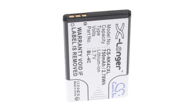 Аккумуляторная батарея iBatt iB-F681 для фотокамер и видеокамер NokiaЕмкость (mAh): 750. Напряжение (V): 3,7