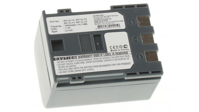 Аккумуляторная батарея iBatt iB-F114 для фотокамер и видеокамер CanonЕмкость (mAh): 1500. Напряжение (V): 7,4