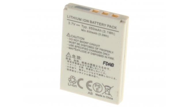 Аккумуляторная батарея iBatt iB-F181 для фотокамер и видеокамер MustekЕмкость (mAh): 600. Напряжение (V): 3,7