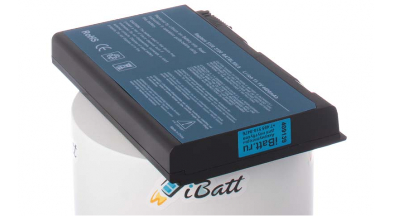 Аккумуляторная батарея LIP6199CMPC для ноутбуков Acer. Артикул iB-A118.Емкость (mAh): 4400. Напряжение (V): 11,1