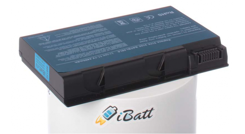 Аккумуляторная батарея BT.00803.015 для ноутбуков Acer. Артикул iB-A118.Емкость (mAh): 4400. Напряжение (V): 11,1