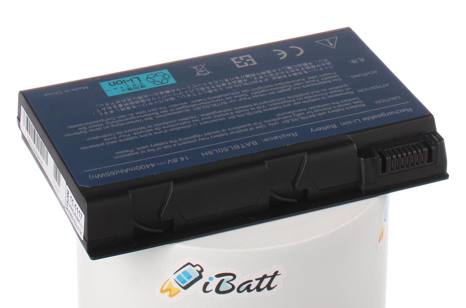 Аккумуляторная батарея BATBL50L6 для ноутбуков Acer. Артикул 11-1117.Емкость (mAh): 4400. Напряжение (V): 14,8