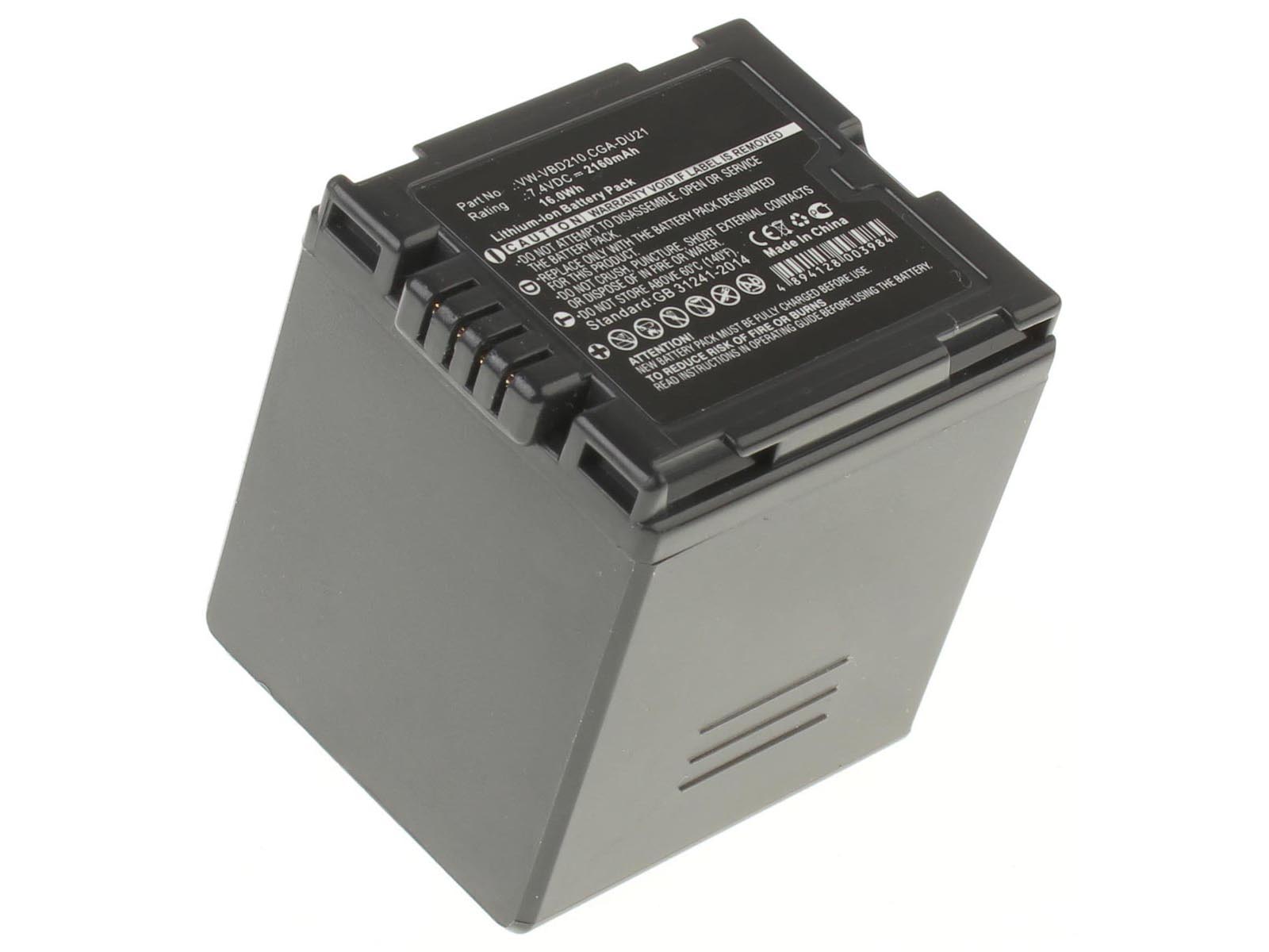 Аккумуляторная батарея DZ-BP7S для фотоаппаратов и видеокамер Panasonic. Артикул iB-F314.Емкость (mAh): 2160. Напряжение (V): 7,4