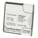 Аккумуляторная батарея для телефона, смартфона Lenovo A560e. Артикул iB-M559.Емкость (mAh): 1650. Напряжение (V): 3,7