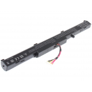 Аккумуляторная батарея для ноутбука Asus X751MD-TY052H 90NB0601M01530. Артикул iB-A667H.Емкость (mAh): 2600. Напряжение (V): 14,4