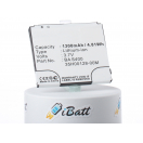 Аккумуляторная батарея iBatt iB-M241 для телефонов, смартфонов HTCЕмкость (mAh): 1300. Напряжение (V): 3,7