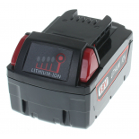 Аккумуляторная батарея для электроинструмента Milwaukee M18 CHIWF12-0X. Артикул iB-T599.Емкость (mAh): 4000. Напряжение (V): 18