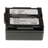 Аккумуляторные батареи для фотоаппаратов и видеокамер Panasonic NV-GS250Емкость (mAh): 750. Напряжение (V): 7,4
