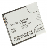 Аккумуляторная батарея iBatt iB-M601 для телефонов, смартфонов SamsungЕмкость (mAh): 1800. Напряжение (V): 3,8