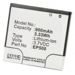 Аккумуляторная батарея для телефона, смартфона Sony Ericsson Xperia mini (ST15i). Артикул iB-M319.Емкость (mAh): 900. Напряжение (V): 3,7