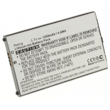 Аккумуляторная батарея iBatt iB-M237 для телефонов, смартфонов HPЕмкость (mAh): 1260. Напряжение (V): 3,7
