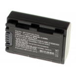 Аккумуляторные батареи для фотоаппаратов и видеокамер Sony HDR-SR10/EЕмкость (mAh): 650. Напряжение (V): 7,4