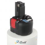 Аккумуляторная батарея для электроинструмента Bosch EXACT 1100. Артикул iB-T163.Емкость (mAh): 2000. Напряжение (V): 9,6