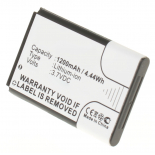 Аккумуляторная батарея для телефона, смартфона teXet TM-B110. Артикул iB-M1741.Емкость (mAh): 1200. Напряжение (V): 3,7