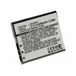 Аккумуляторные батареи для фотоаппаратов и видеокамер Sony Cyber-shot DSC-W650Емкость (mAh): 630. Напряжение (V): 3,7