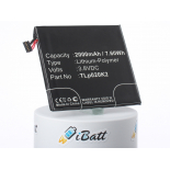 Аккумуляторная батарея iBatt iB-M1206 для телефонов, смартфонов AlcatelЕмкость (mAh): 2000. Напряжение (V): 3,8