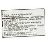 Аккумуляторная батарея Li3711T42P3h354246 для телефонов, смартфонов ZTE. Артикул iB-M521.Емкость (mAh): 1200. Напряжение (V): 3,7