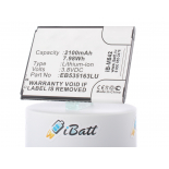 Аккумуляторная батарея iBatt iB-M542 для телефонов, смартфонов SamsungЕмкость (mAh): 2100. Напряжение (V): 3,8