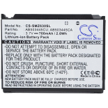 Аккумуляторная батарея для телефона, смартфона Samsung SCH-B540. Артикул iB-M371.Емкость (mAh): 700. Напряжение (V): 3,7