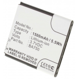 Аккумуляторная батарея для телефона, смартфона Sony Ericsson Xperia Arc (LT15). Артикул iB-M346.Емкость (mAh): 1500. Напряжение (V): 3,7