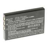 Аккумуляторная батарея CGA-S302A/1B для фотоаппаратов и видеокамер Casio. Артикул iB-F139.Емкость (mAh): 1050. Напряжение (V): 3,7