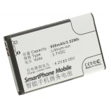 Аккумуляторная батарея для телефона, смартфона Huawei Envoy U3900. Артикул iB-M577.Емкость (mAh): 950. Напряжение (V): 3,7