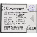 Аккумуляторная батарея для телефона, смартфона Hisense HS-EG970. Артикул iB-M1870.Емкость (mAh): 2150. Напряжение (V): 3,7