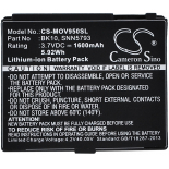 Аккумуляторная батарея iBatt iB-M781 для телефонов, смартфонов MotorolaЕмкость (mAh): 1600. Напряжение (V): 3,7