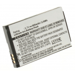 Аккумуляторная батарея Li3709T72P3H553447 для телефонов, смартфонов Dell. Артикул iB-M523.Емкость (mAh): 800. Напряжение (V): 3,7