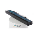 Аккумуляторная батарея для ноутбука Packard Bell EasyNote NJ65-AU-101. Артикул iB-A259H.Емкость (mAh): 5200. Напряжение (V): 11,1