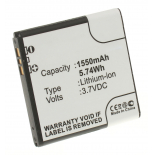 Аккумуляторная батарея для телефона, смартфона Sony Ericsson Xperia Ray (ST18i). Артикул iB-M358.Емкость (mAh): 1550. Напряжение (V): 3,7