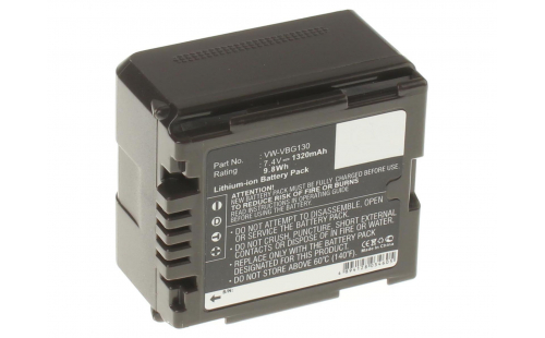 Аккумуляторная батарея VW-VBG6PP для фотоаппаратов и видеокамер Panasonic. Артикул iB-F320.