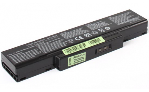 Аккумуляторная батарея для ноутбука MSI GX400. Артикул 11-1229.