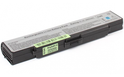 Аккумуляторная батарея для ноутбука Sony VAIO VGN-CR190N. Артикул 11-1575.