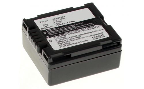 Аккумуляторная батарея CGA-DU14 для фотоаппаратов и видеокамер Panasonic. Артикул iB-F312.