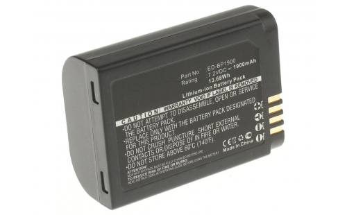 Аккумуляторная батарея ED-BP1900 для фотоаппаратов и видеокамер Samsung. Артикул iB-F445.
