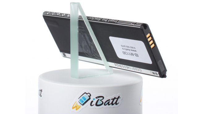 Аккумуляторная батарея iBatt iB-M1130 для телефонов, смартфонов SamsungЕмкость (mAh): 2800. Напряжение (V): 3,85