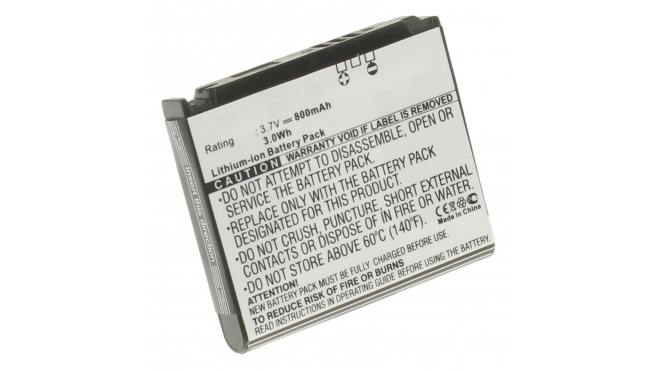 Аккумуляторная батарея для телефона, смартфона Samsung SGH-A597 Eternity II. Артикул iB-M283.Емкость (mAh): 800. Напряжение (V): 3,7