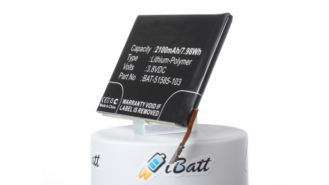 Аккумуляторная батарея BAT-51585-003 для телефонов, смартфонов Blackberry. Артикул iB-M705.Емкость (mAh): 2100. Напряжение (V): 3,8