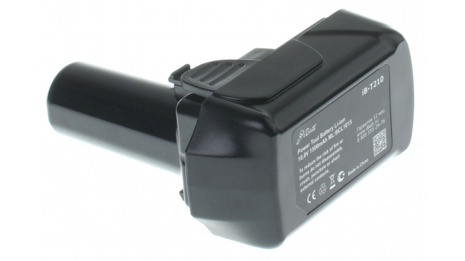 Аккумуляторная батарея для электроинструмента Hitachi WH 10DCL. Артикул iB-T210.Емкость (mAh): 1500. Напряжение (V): 10,8