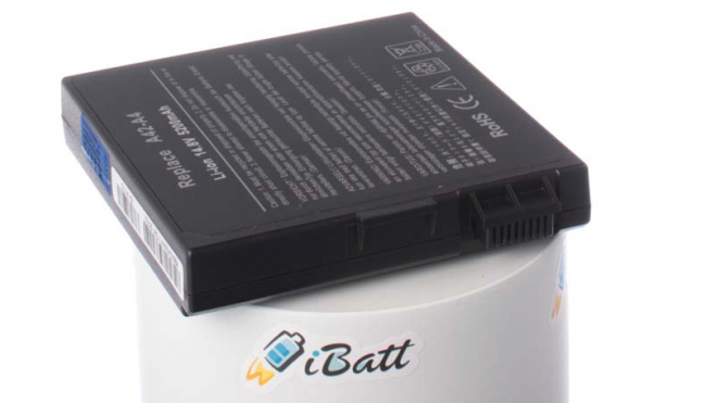 Аккумуляторная батарея для ноутбука Asus A4706. Артикул iB-A175.Емкость (mAh): 4400. Напряжение (V): 14,8