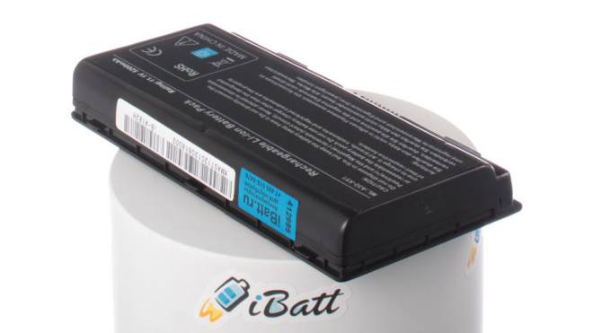 Аккумуляторная батарея для ноутбука Asus Pro52H. Артикул iB-A182H.Емкость (mAh): 5200. Напряжение (V): 11,1