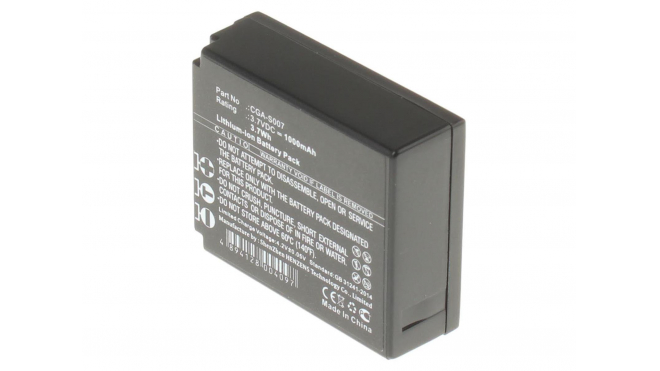 Аккумуляторные батареи для фотоаппаратов и видеокамер Panasonic Lumix DMC-TZ5Емкость (mAh): 1000. Напряжение (V): 3,7