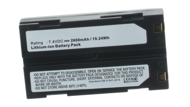 Аккумуляторные батареи для фотоаппаратов и видеокамер Pentax 29518Емкость (mAh): 2600. Напряжение (V): 7,4