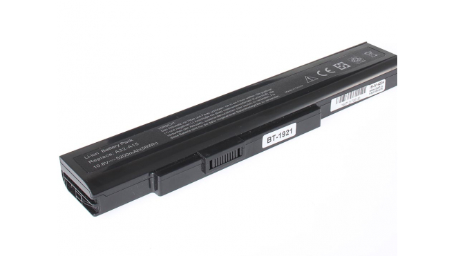 Аккумуляторная батарея для ноутбука MSI CR640-094. Артикул iB-A1420H.Емкость (mAh): 5200. Напряжение (V): 11,1