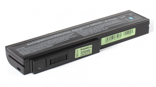 Аккумуляторная батарея для ноутбука Asus N52JC. Артикул 11-1160.Емкость (mAh): 4400. Напряжение (V): 11,1